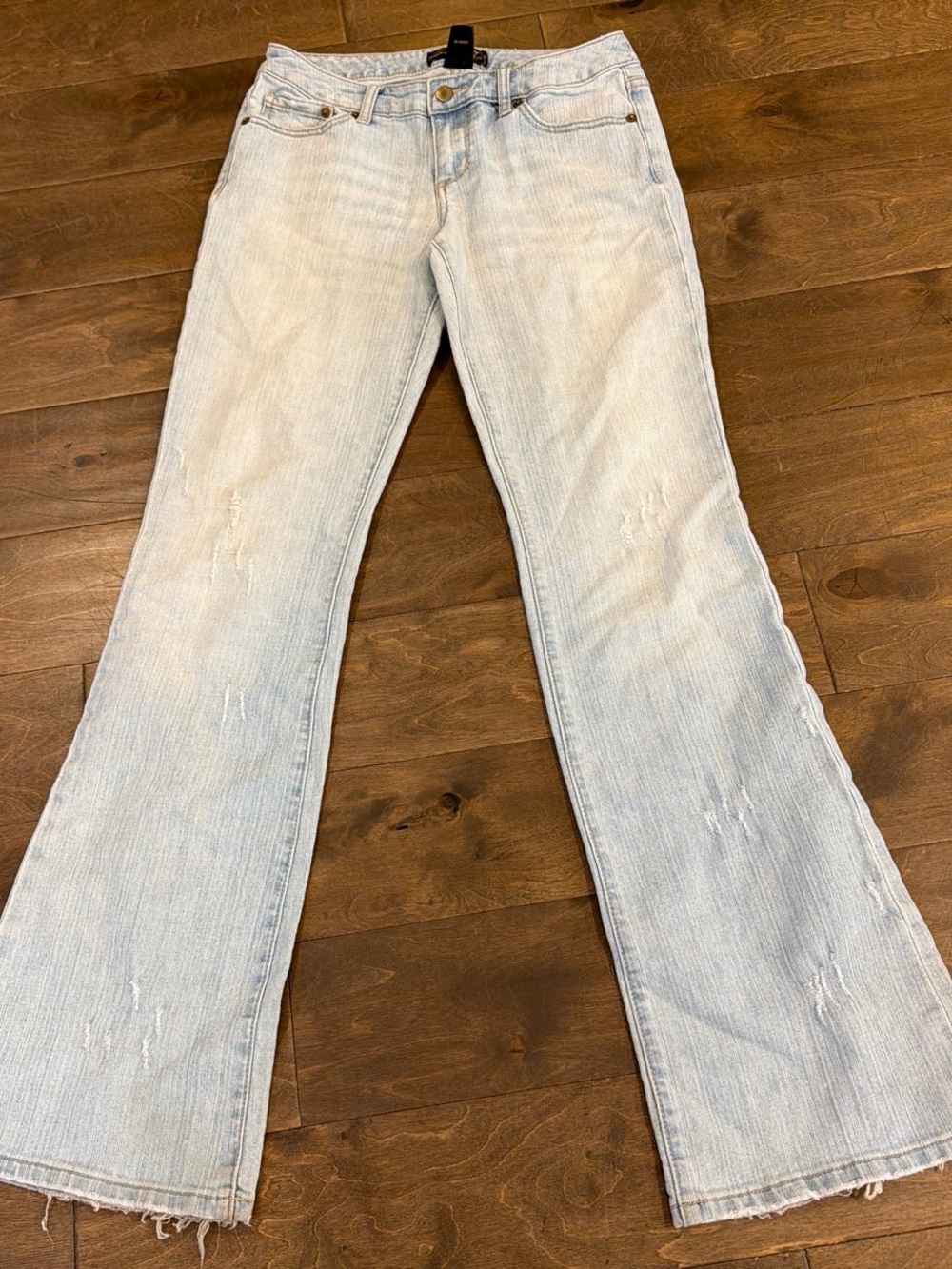 7 For All Mankind Light Blue Flared Jeans